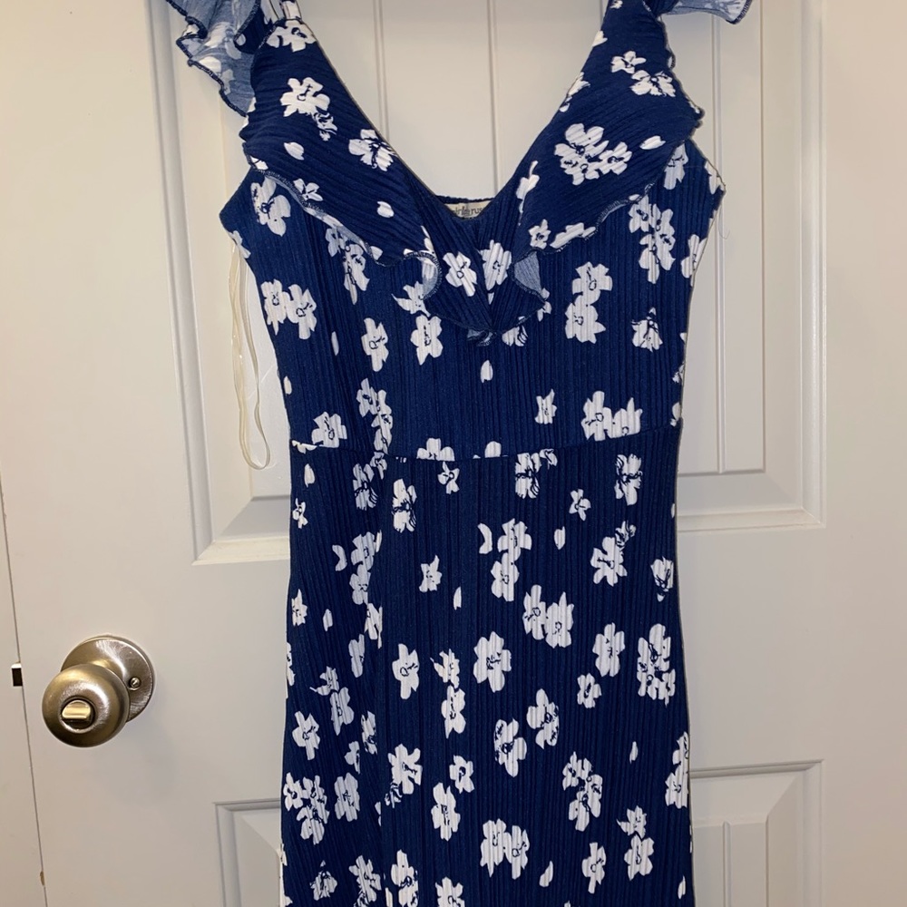 Blue dress